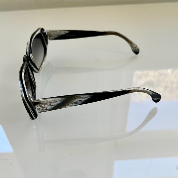 Vintage Black and Grey tortoise YSL Sunglasses main image 10